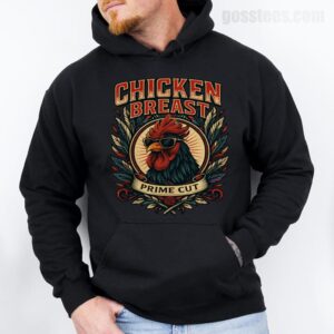 Chicken Breast Prime Cut Hoodie – Bold Graphic for Grill Kings Unisex