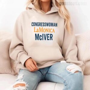 Congresswoman LaMonica McIver Hoodie – Unisex Civic Pride Political Design