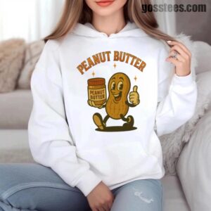 Peanut Butter Hoodie – Cozy Retro Pullover for Food Fans