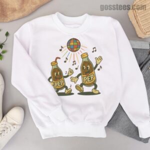 PEP Soda Sweatshirt – Vintage-Inspired Crewneck for Pop Lovers