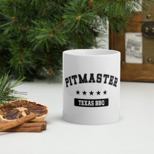 Pitmaster Texas BBQ Mug – Bold Coffee Cup for Grill Kings & Smokers