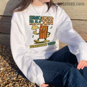 Smoked Bacon Sweatshirt – Retro Crisp Funny Food Sweater
